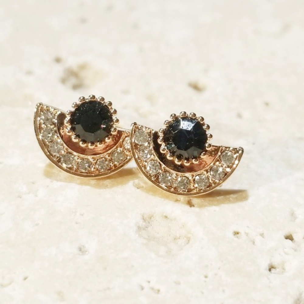 Half Moon Earring